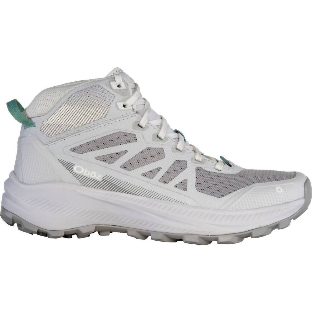 NEW OBOZ women's katabatic lt mid shoes in steelhead